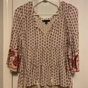 Gorgeous American Eagle Oversized Flowly Blouse